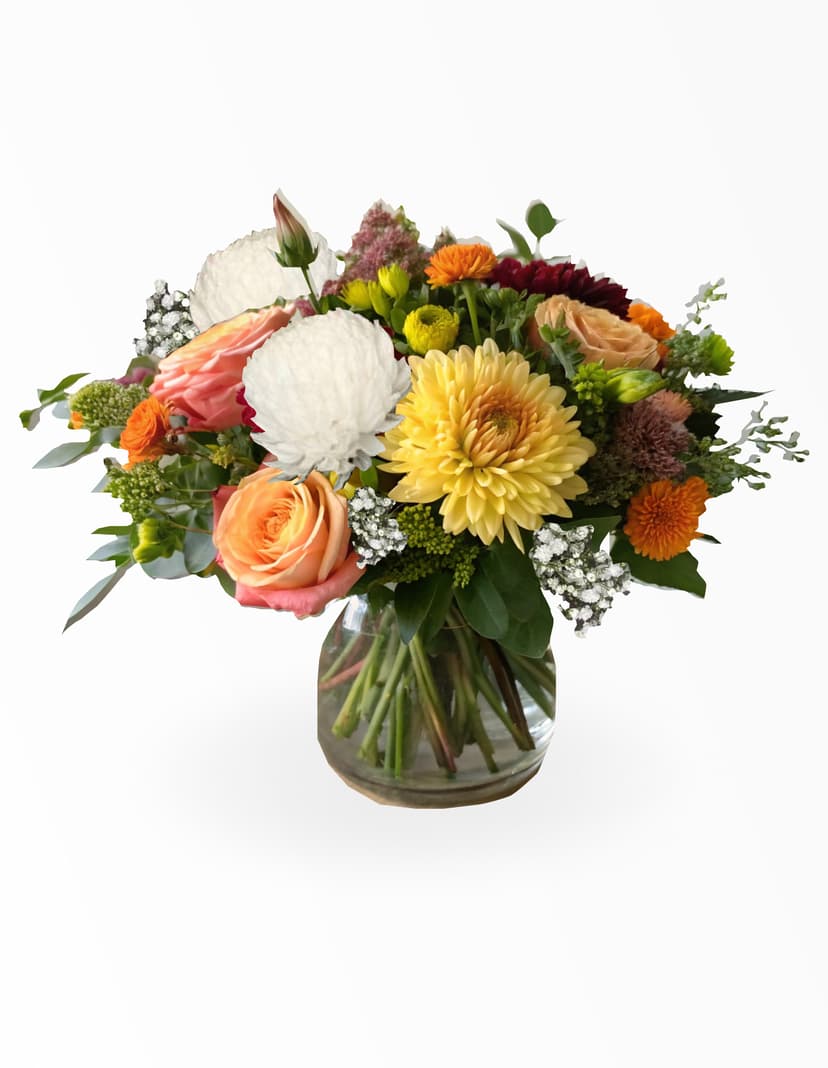 Thumbnail of Double Daily Posy + Vase