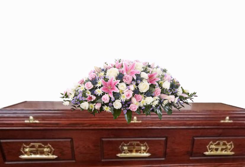 Thumbnail of Floral Casket - Any Colour