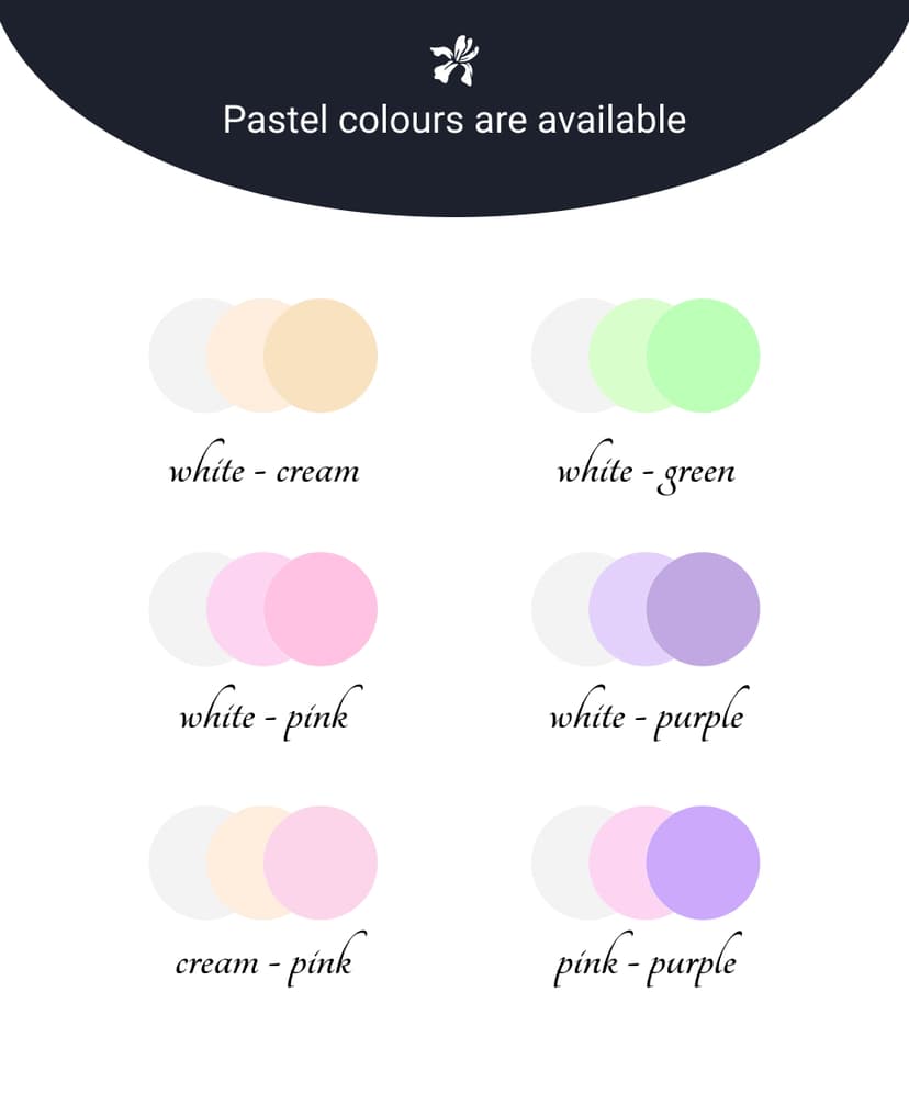 Thumbnail of Pastel Spray Style Arrangement