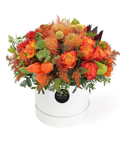 Thumbnail of One Colour Flowers Hat Box On Your Choice